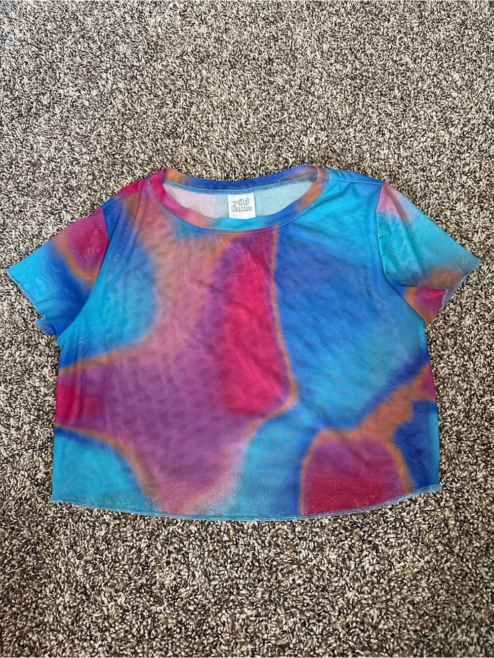 Tie-Dye Crop Tee